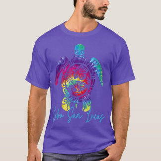 カボサンルカス絞り染めシータートルマッチングファミリー Tシャツ
