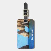カボサンルーカスアーチビーチメキシコ ラゲッジタグ (正面縦)