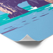 カボサンルーカスアーチメキシコトラベルアートヴィンテージ ポスター (角)