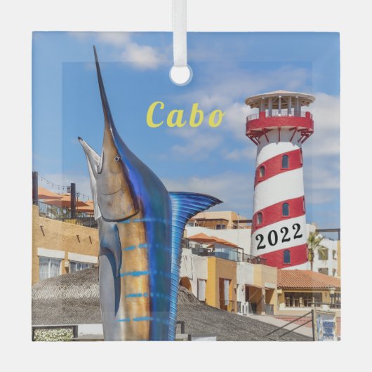 カボサンルーカスガラスオーナメント ガラスオーナメント (正面)