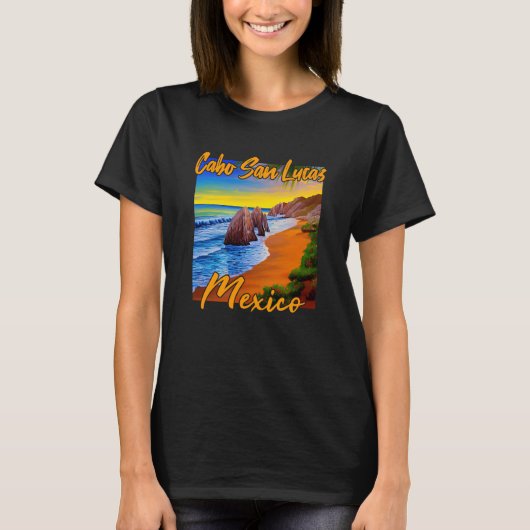カボサンルーカスサンセット Tシャツ (正面)
