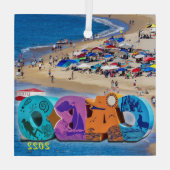 カボサンルーカススクエアガラスオーナメント ガラスオーナメント (裏面)