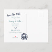 カボサンルーカスデスティネーションウェディング日付を保存 案内ポストカード (裏面)