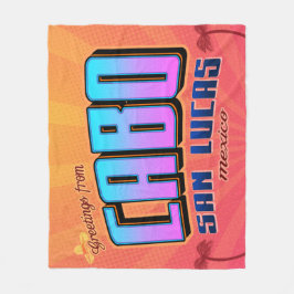 カボサンルーカスバハメキシコブランケット フリースブランケット