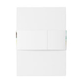 カボサンルーカスメキシコウォーターカラーモノグラム結婚ズ 招待状ベリーバンド (裏面例)