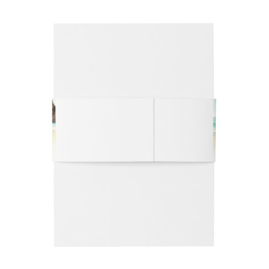 カボサンルーカスメキシコウォーターカラーモノグラム結婚ズ 招待状ベリーバンド (裏面例)