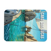 カボサンルーカスメキシコエルアルコトラベル マグネット (横)