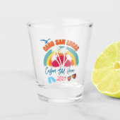 カボサンルーカスメキシコバケーションパーソナライゼーション ショットグラス (正面)