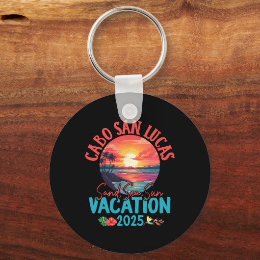 カボサンルーカスメキシコバケーション2025おみやげマッチ キーホルダー (正面)