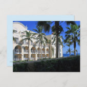 カボサンルーカスメキシコパームツリーズブルースカイ ポストカード (正面/裏面)