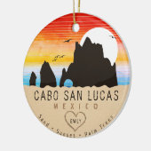 カボサンルーカスメキシコビーチザアーチヴィンテージ60s セラミックオーナメント (左)