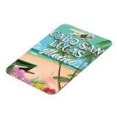 カボサンルーカスメキシコビーチポスター マグネット (左側)