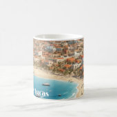 カボサンルーカスメキシコビーチ海トリップ コーヒーマグカップ (中央)