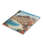 カボサンルーカスメキシコビーチ海トリップ タイル (側面)