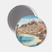 カボサンルーカスメキシコビーチ海トリップ マグネット (正面/裏面)