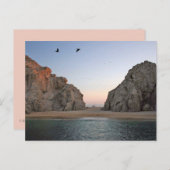 カボサンルーカスメキシコラバーズビーチ ポストカード (正面/裏面)