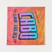 カボサンルーカスメキシコレトロウォールアート タペストリー (正面(横))