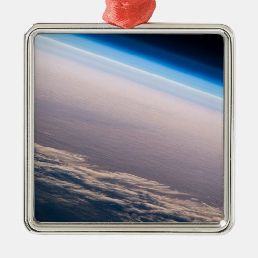 カボサンルーカス沖の公転の夕日 メタルオーナメント (正面)