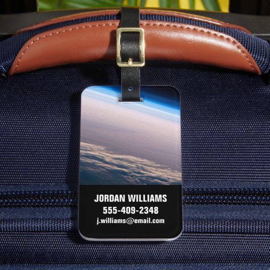 カボサンルーカス沖の公転の夕日 ラゲッジタグ (正面インサイチュ2)