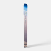 カボサンルーカス沖の公転の夕日 iPhone 15ケース (左側面)