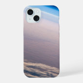 カボサンルーカス沖の公転の夕日 iPhone 15ケース (裏面)