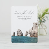 カボサンルーカス結婚ズのメキシコは日付を保存 招待状 (スタンド正面)