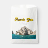 カボサンルーカス結婚式の引き出物サンサンサンサンサンサンサンキューフェイバーバッグ フェイバーバッグ (正面)