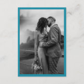 カボサンルーカス結婚式招待状詳細 エンクロージャーカード (裏面)