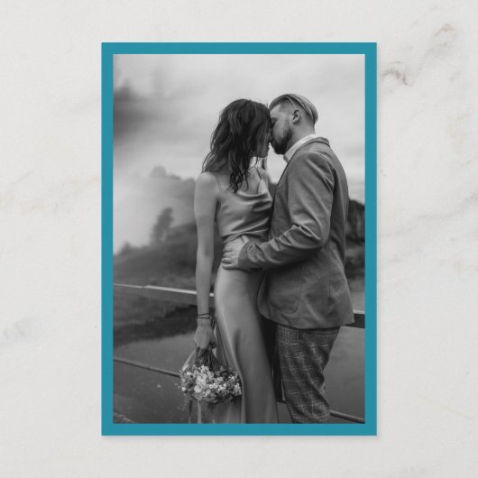 カボサンルーカス結婚式招待状詳細 エンクロージャーカード (裏面)