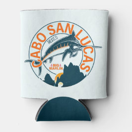 カボサンルーカス航海の魚釣りサイルフィッシュヴィンテージ 缶クーラー