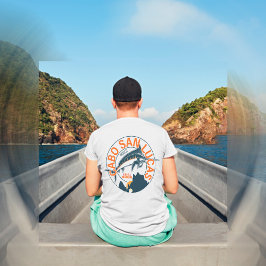 カボサンルーカス航海の魚釣りサイルフィッシュヴィンテージ Tシャツ