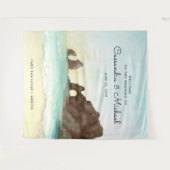 カボサンルーカス | El Arco |メキシコへようこそ タペストリー (正面(横))