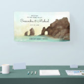 カボサンルーカス | El Arco |メキシコへようこそ 横断幕 (トレードショー)