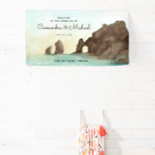 カボサンルーカス | El Arco |メキシコへようこそ 横断幕 (インサイチュ)