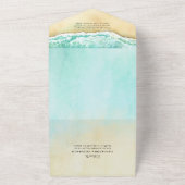 カボサンルーカス | El Arco |結婚式 オールインワン招待状 (外側)