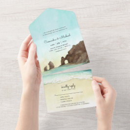 カボサンルーカス | El Arco |結婚式 オールインワン招待状