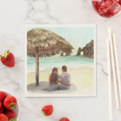 カボサンルーカス | El Arco |結婚式 スタンダードランチョンナプキン (インサイチュ)