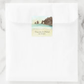 カボサンルーカス | El Arco |行き先ウェディングRou スクエアシール (バッグ)