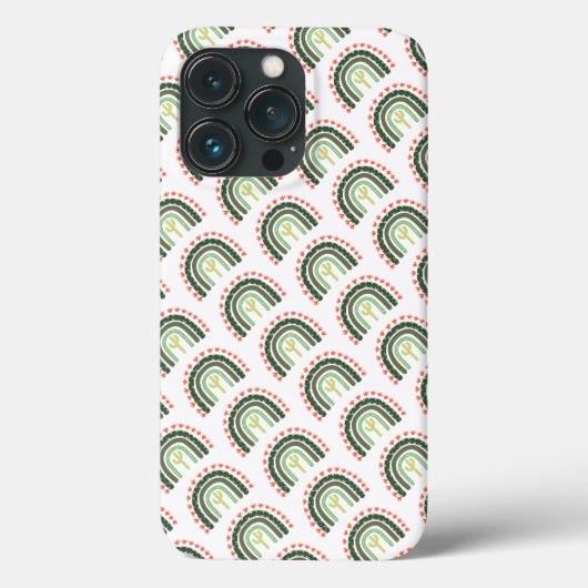 カボスアートパタカラフルーンデザートレインボーおもしろい Case-Mate iPhoneケース (裏面)