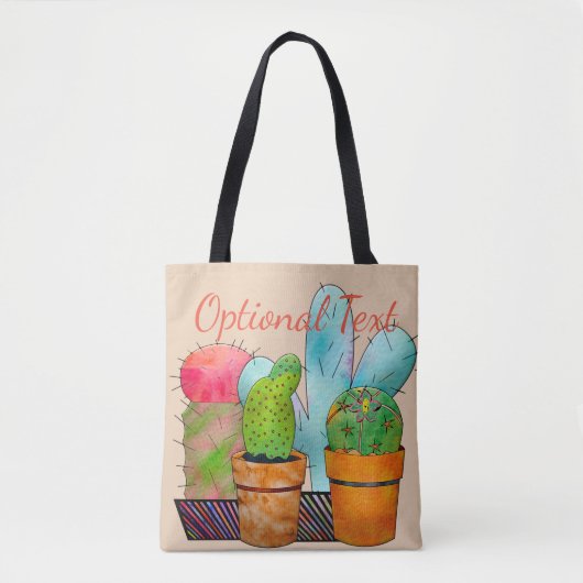 カボスカラフルガーデン トートバッグ (正面)