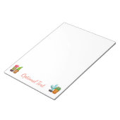 カボスカラフルガーデン ノートパッド (アングル)