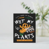 カボス不気味カンプキンハローウィンパーティ招待状 ポストカード (スタンド正面)