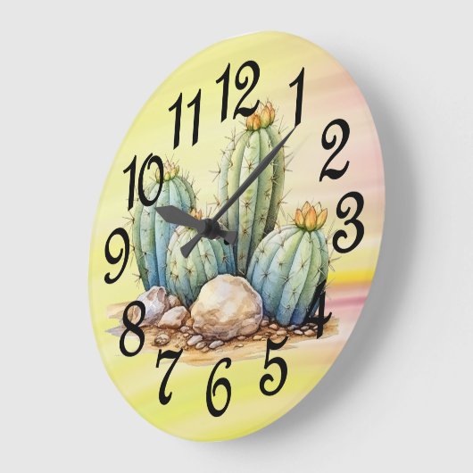 カボス県 ラージ壁時計 (傾斜)