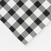 カボチャあなたが人生を作るスパイシーな秋バッファローチェック フリースブランケット (角)