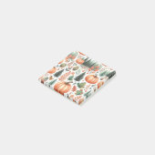 カボチャおもしろい秋サンクスギビングオレンジ紅葉 ポストイット (アングル)