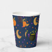カボチャお洒落ンのかわいいハロウィーン 紙コップ (右)