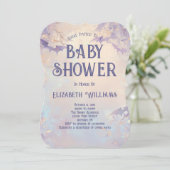 カボチャかかしハロウィーンベイビーシャワー 招待状 (スタンド正面)