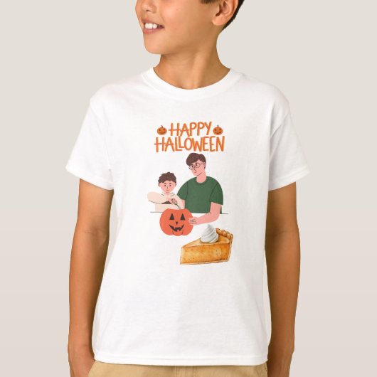 カボチャからパイへ Tシャツ (正面)