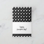 カボチャかわいこちゃんのスーツを着たカメ！ カード (内部)