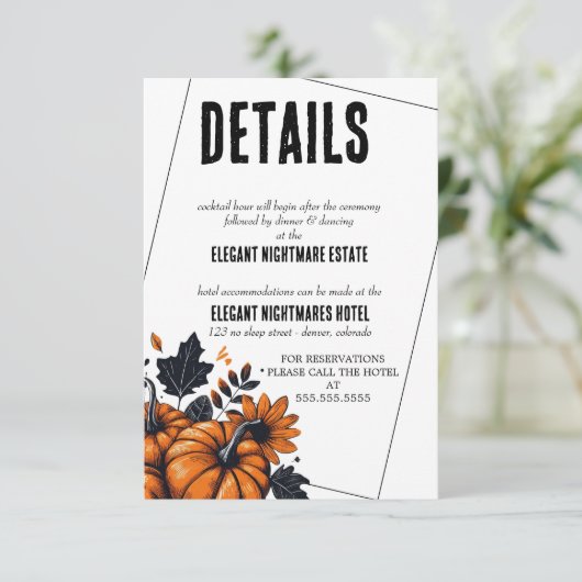 カボチャかわいらしン エンクロージャーカード (スタンド正面)